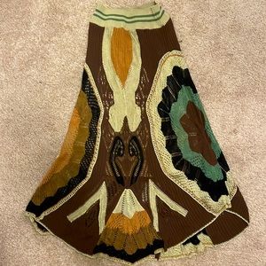 - Beautiful Jean Paul Gaultier silk skirt, made in Italy